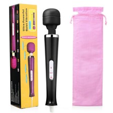 20 Speed Powerful Magic Massager Wand Full Body Pain Massage 10 Vibration Modes