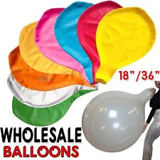 18"/ 36" Inch Giant Plain Balloons Extra Large Balloon Jumbo Plain Balloons