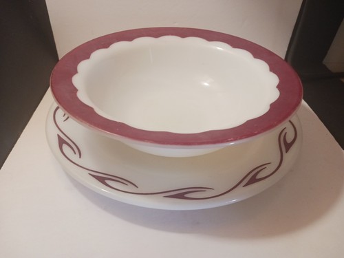 Vintage pyrex double - double, tough