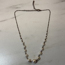 Pearl Necklace Old Vintage