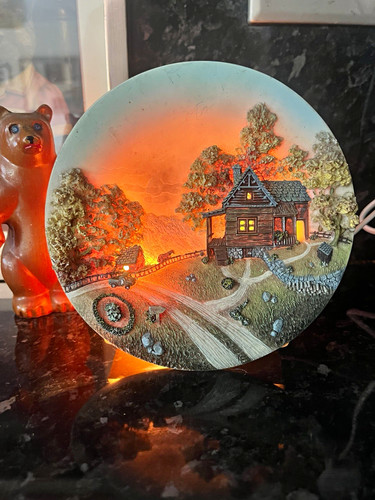 Rare vintage lighted - rare, 3d
