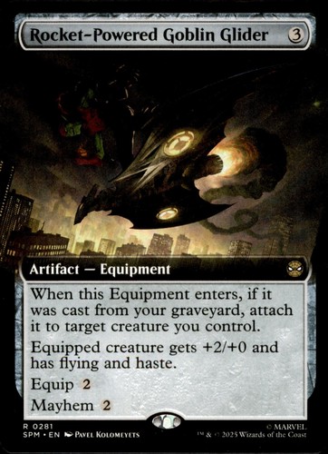 Rocket powered goblin - goblin, glider