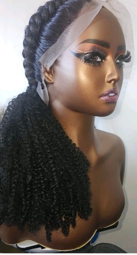 Braided wigs elegant - wigs,