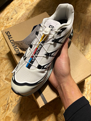 Salomon men white - salomon, white/black
