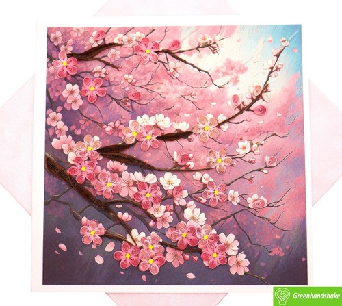 Cherry blossom dreams quilling - blossom,