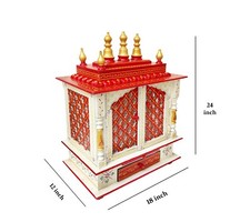 Handcrafted Wooden Temple