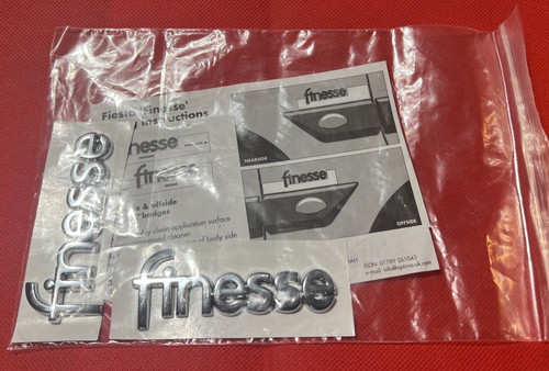 Ford fiesta finesse badge - finesse,