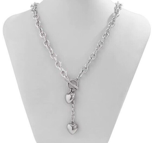 Silver zara toggle chunky link - zara,