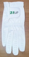 New White 21 Up All Weather Bowling Bowls Glove Ladies Gents Small Medium Large