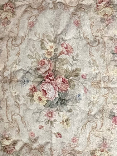 Aubusson needlecraft hand made - needlecraft,