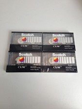 4 X Scotch CX/90 New And Blank