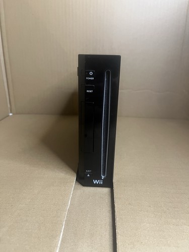 Nintendo wii black console - nintendo,