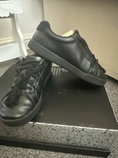 Casual M&S Black School Shoes