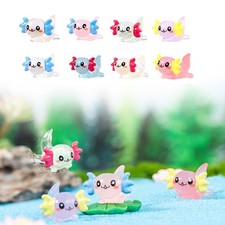 8Pcs Axolotl Miniature