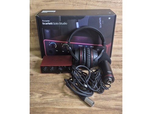 Focusrite scarlett solo - scarlett, studio