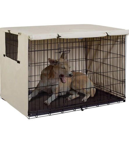 Dog pet cage crate cover - crate,