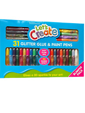 31 Glitter Glue & Paint Pens