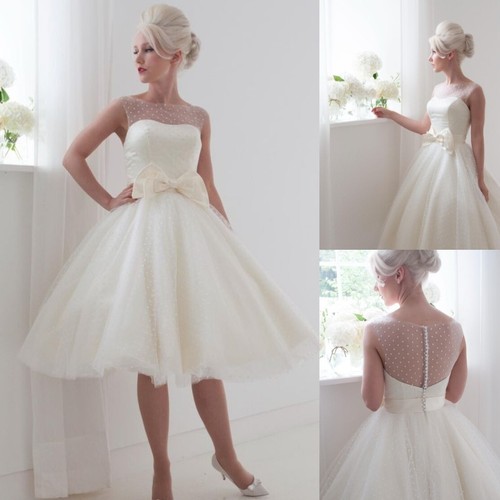 Tea length wedding - tea,