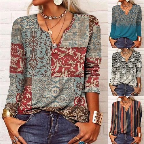 Womens tops ladies loose - tops,