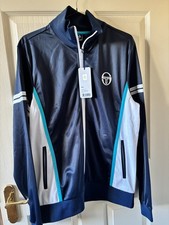 Vintage Sergio Tacchini Ilka Mens Retro Track Top - Large