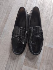 Mod Shoes  Black Tassel