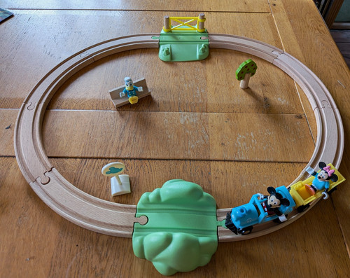 Brio wooden train - train, set