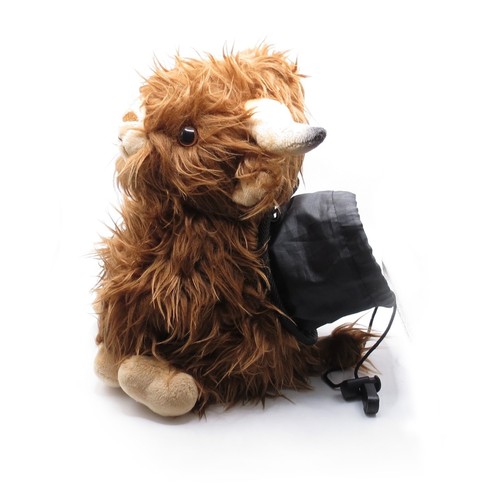 Highland cow chalk bag rock - cow,