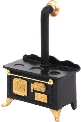 Dolls house black gold - &,