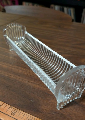 Godinger crystal cracker tray - godinger,