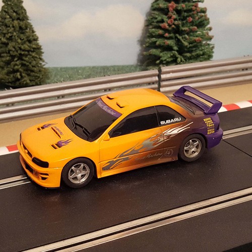 Scalextric car orange - car, /