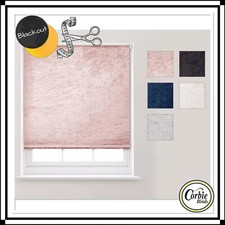 Crushed Velvet Roller Blinds