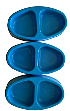 Plastic Cat Bowl  X3