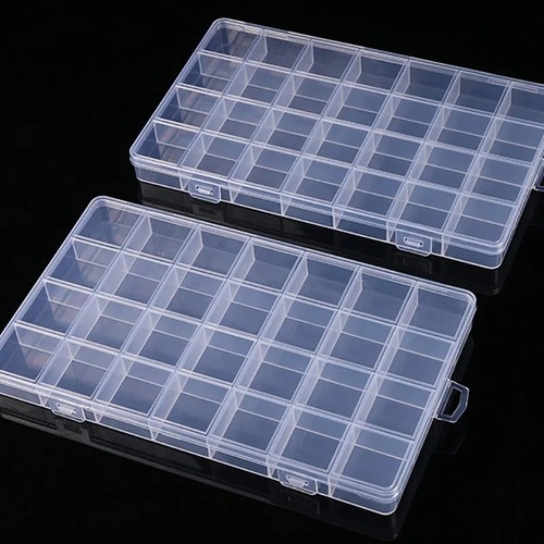 Grid plastic storage - grid, box