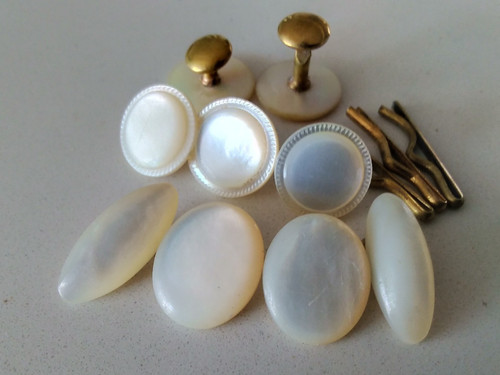 Antique mother pearl - antique,