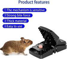 6x Large Mouse Traps Strong