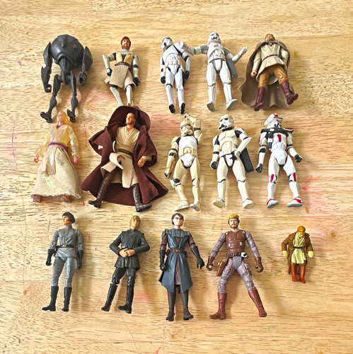 Star wars action figure lot - star,