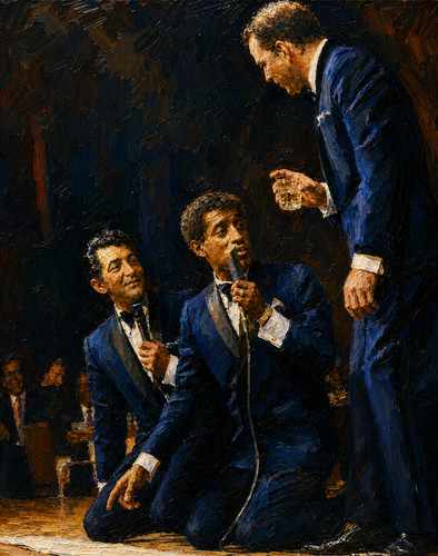Rat pack sinatra - rat, martin