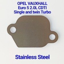 EGR repair Plate Opel Vauxhall 2.0 CDTi Euro 5 Astra J, Insignia Zafira Tourer C