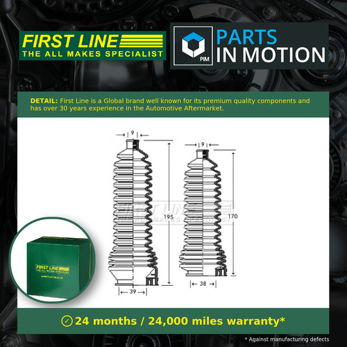 Steering rack boot - steering,