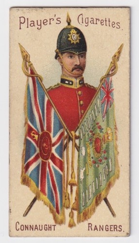 Cigarette card military - cigarette,