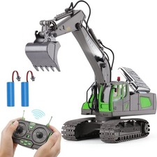 NEXBOX Kid Toy Remote Control Digger RC Excavator boys girls Age 6+  2.4Gh
