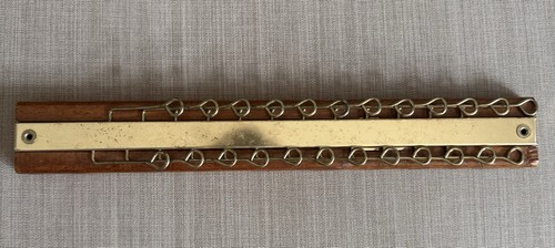 Vintage tie rack - tie,