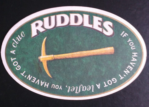 Beer mat ruddles - beer, mat.ruddles,rutlands