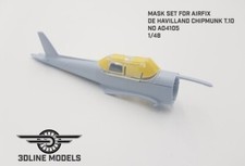 Mask set for Airfix de Havilland Chipmunk T.10 Airfix No A04105