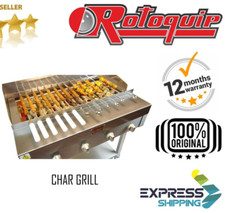 COMMERCIAL CHAR GRILL ON STAND