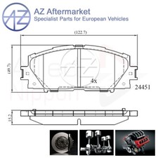 Fits Toyota Prius 2008- Lexus