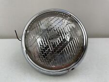 UNIPART CLASSIC`MINI`CAR SEALED BEAM HEAD LAMP LIGHT Z409 W15 5W+Chrome Surround