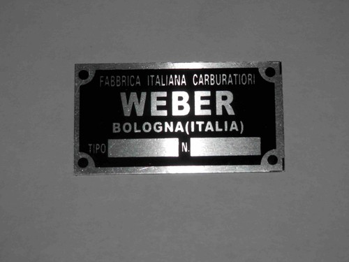 Weber carburetors alluminum - carburetors,