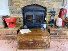 Old antique pine chest - antique,