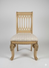 DRAMATIC High-Back French Chairs X6 Vintage Antique